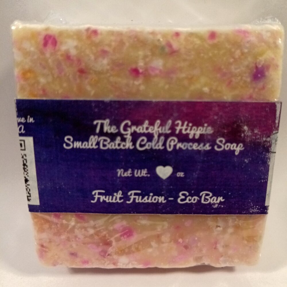 Fruit Fusion - Vegan Cold Process Confetti Soap - RSPO Palm and Almond Oil